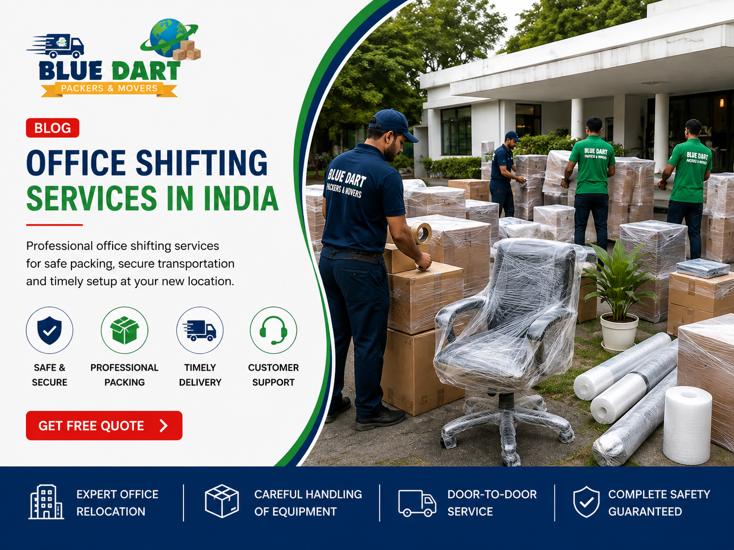 Office Shifting Services in India